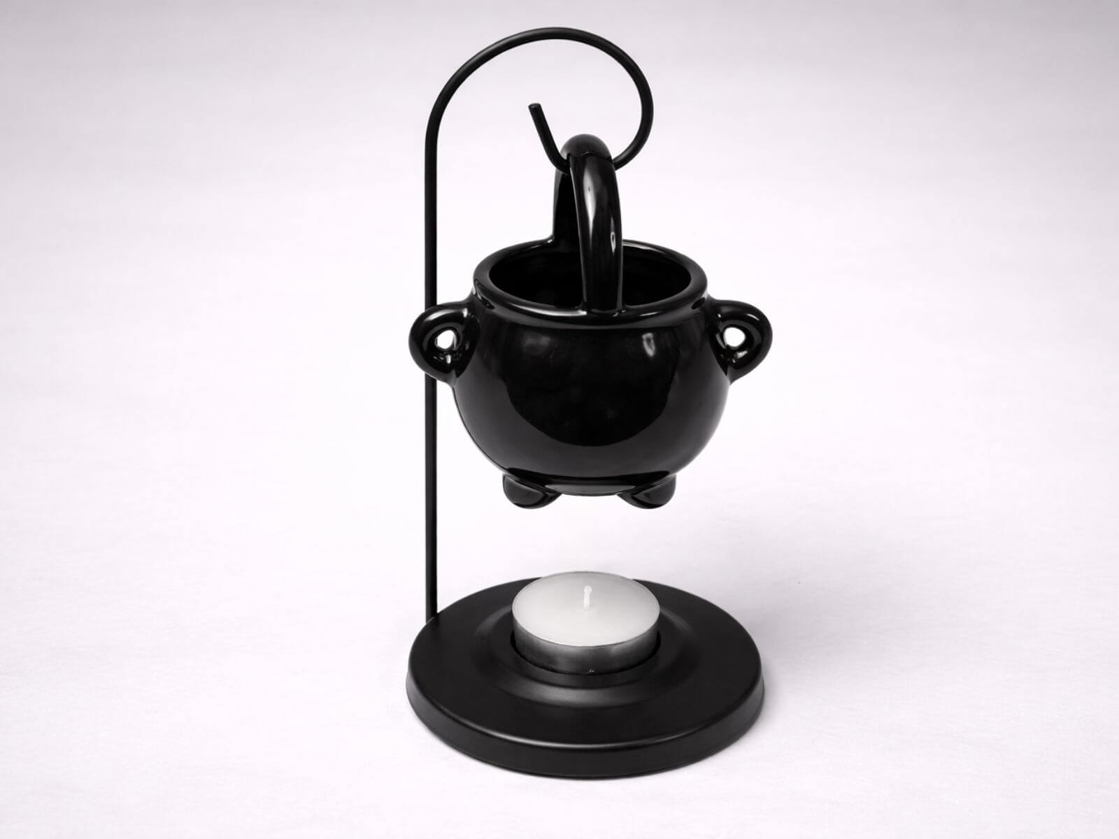 Brûleur rituel noir pour diffusion Simmer Pot – Mystic Garden By K