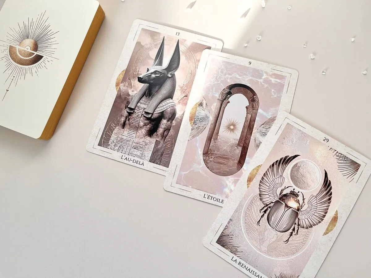 oracle-rituel-selection-cartes-egyptiennes-2 Illustrations des cartes de l’oracle Mystic Garden By K