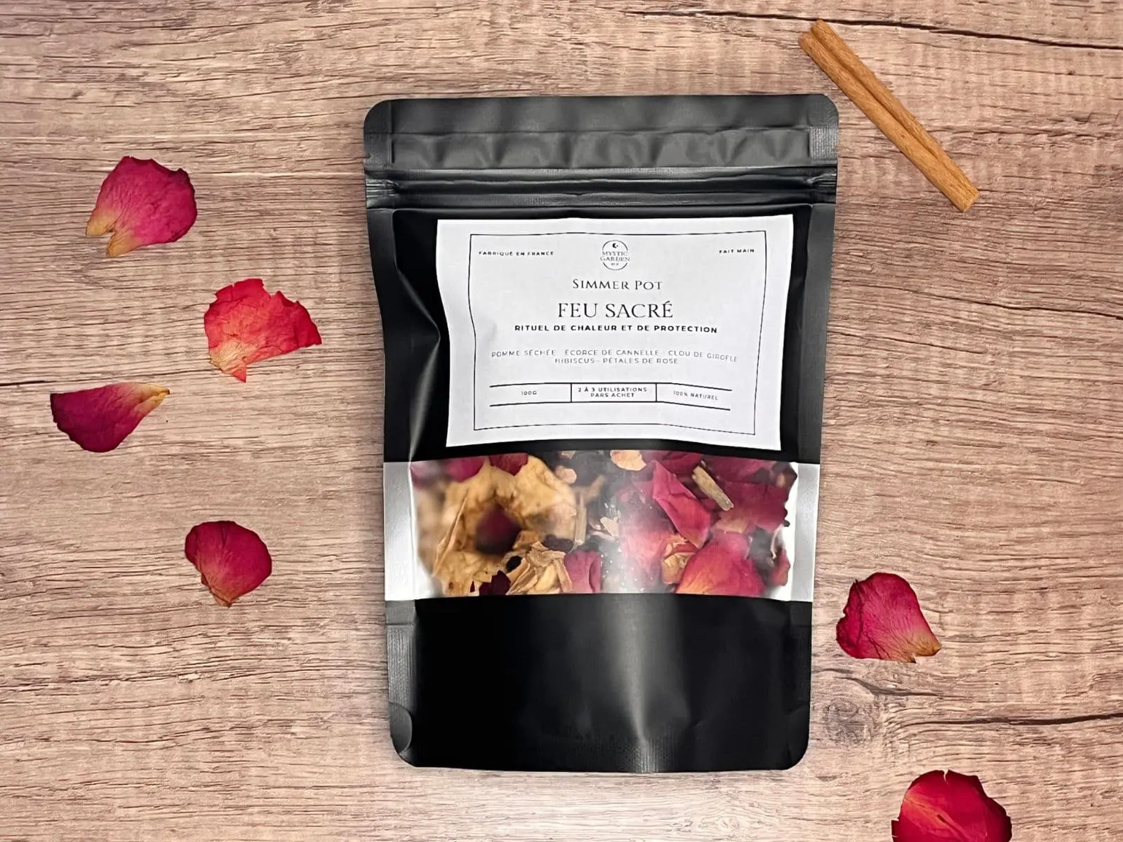 Simmer Pot Feu Sacré – rituel d’harmonie Mystic Garden By K