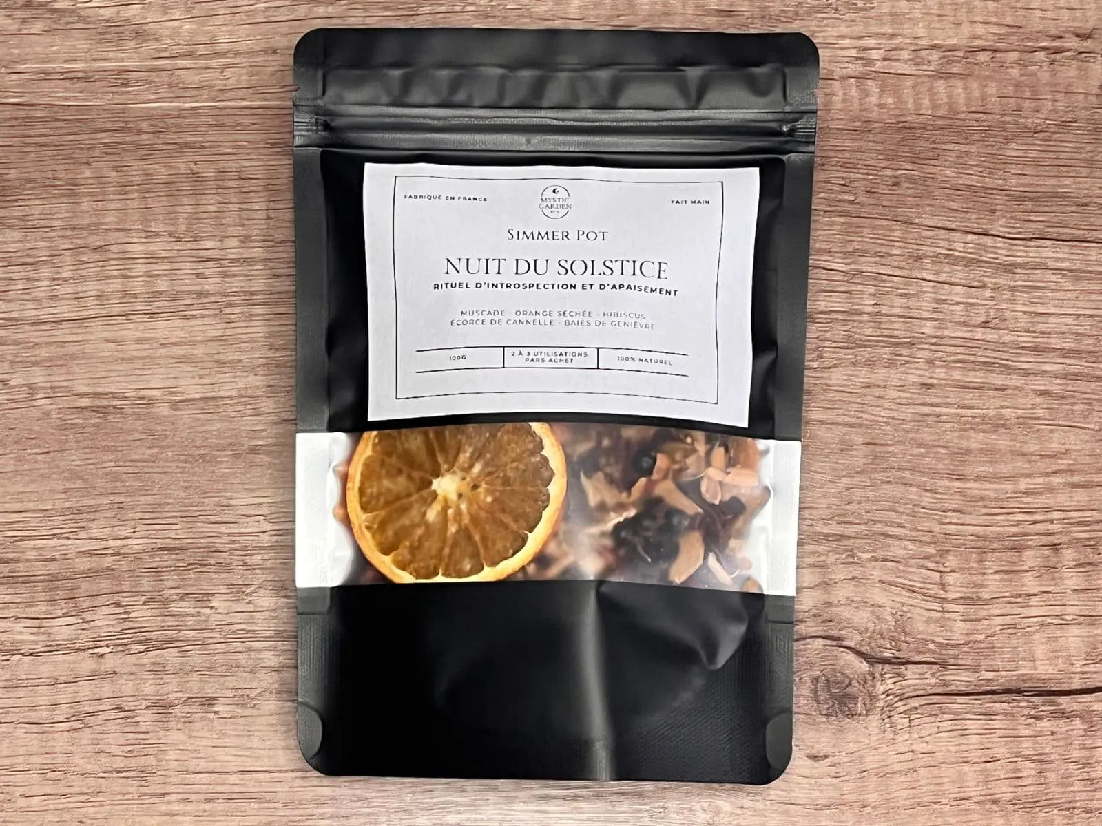 Sachet rituel Nuit du Solstice – Mystic Garden By K