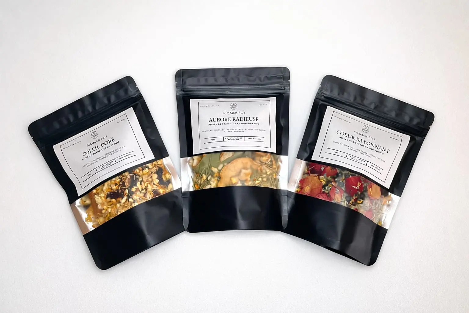 Collection kits Simmer Pot rituels énergétiques – Mystic Garden By K